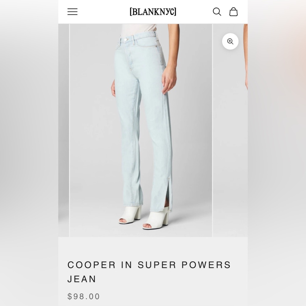 NWOT Blank NYC The Cooper Jeans